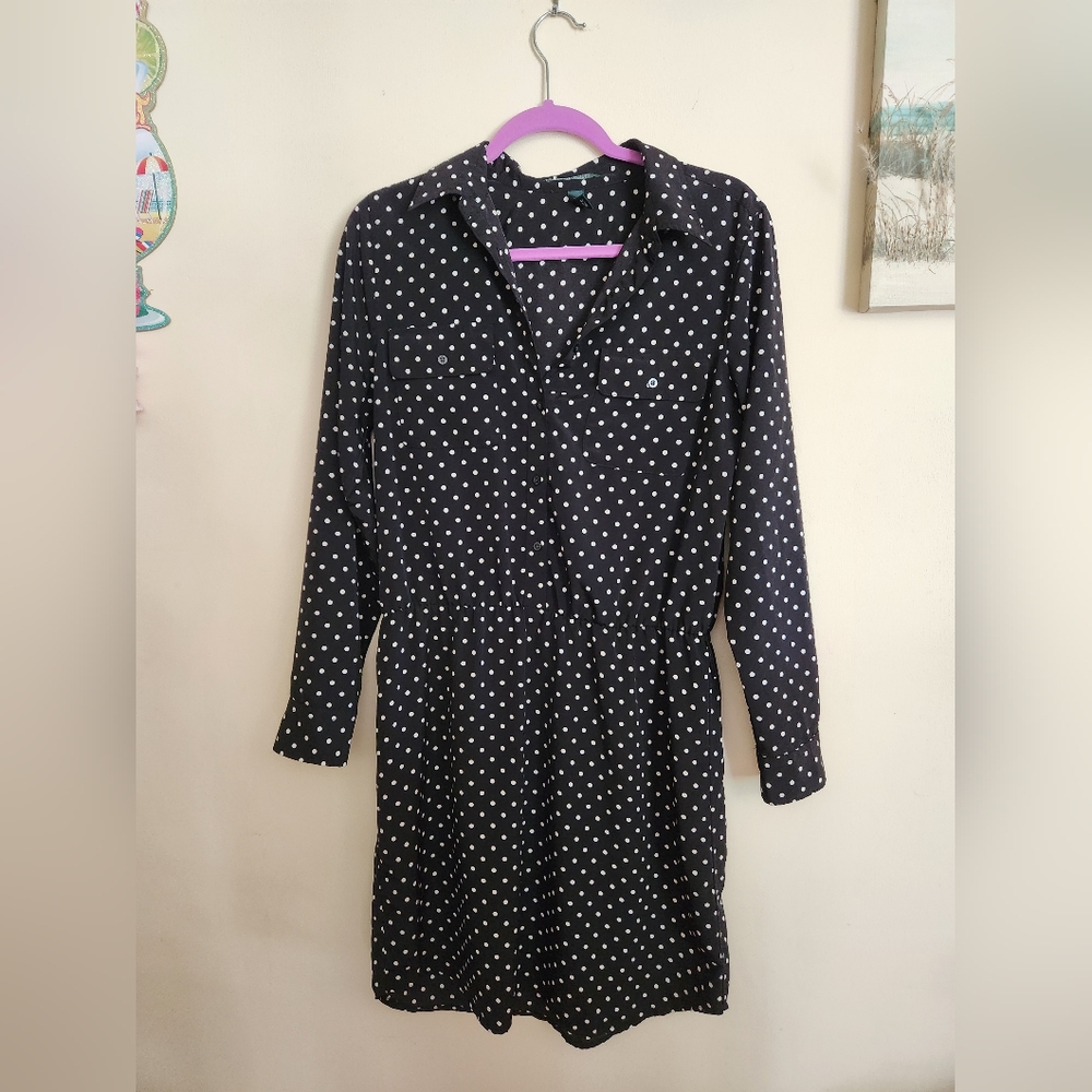 Lauren Ralph Lauren polka dot dress 10